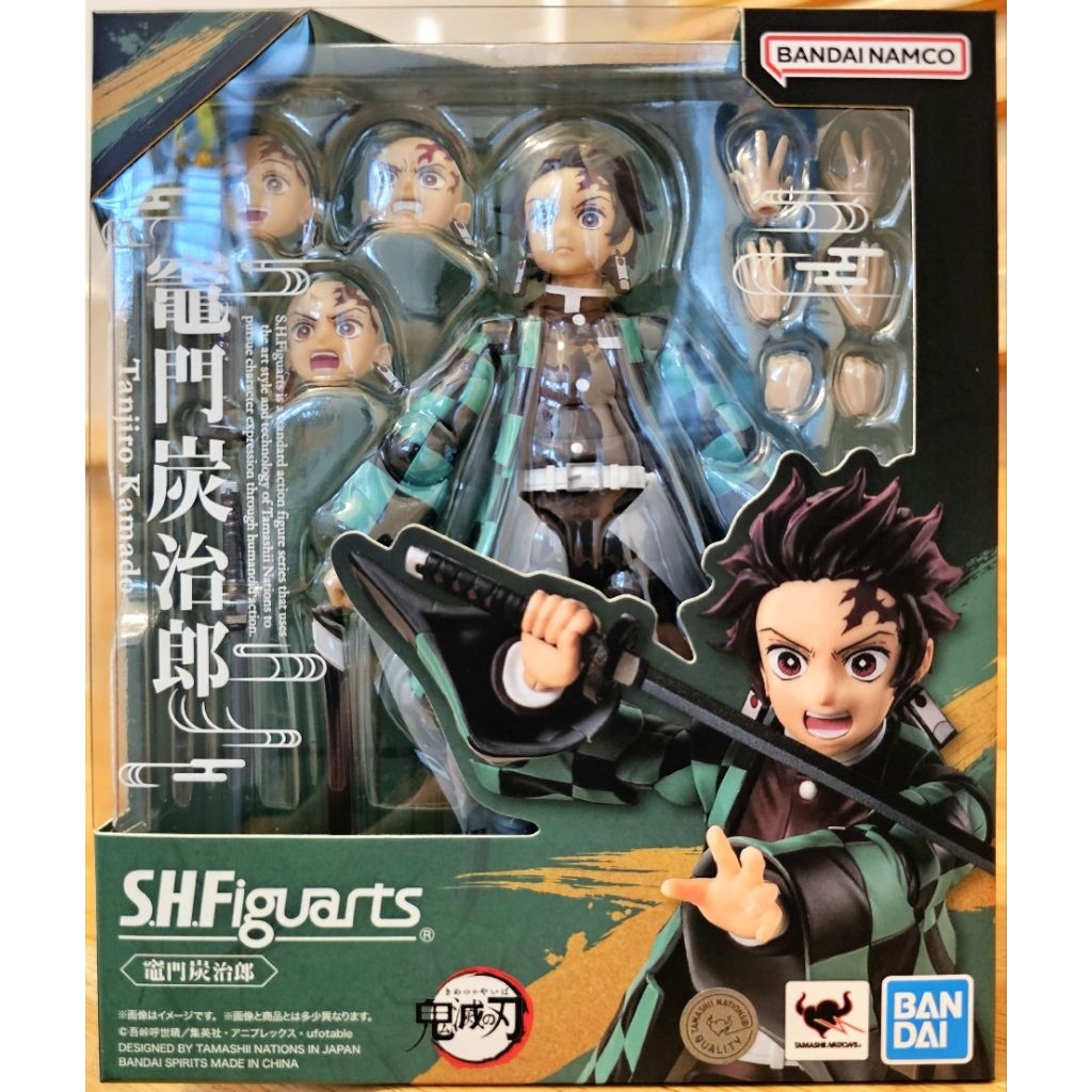 [พร้อมส่ง/มือ 1] S.H.Figuarts Tanjiro Kamado Demon Slayer: Kimetsu no Yaiba 4573102664754