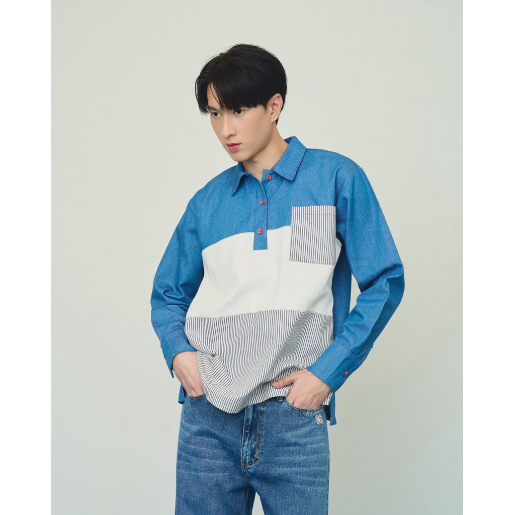 Dusty Denim Shirt ( 790.- )