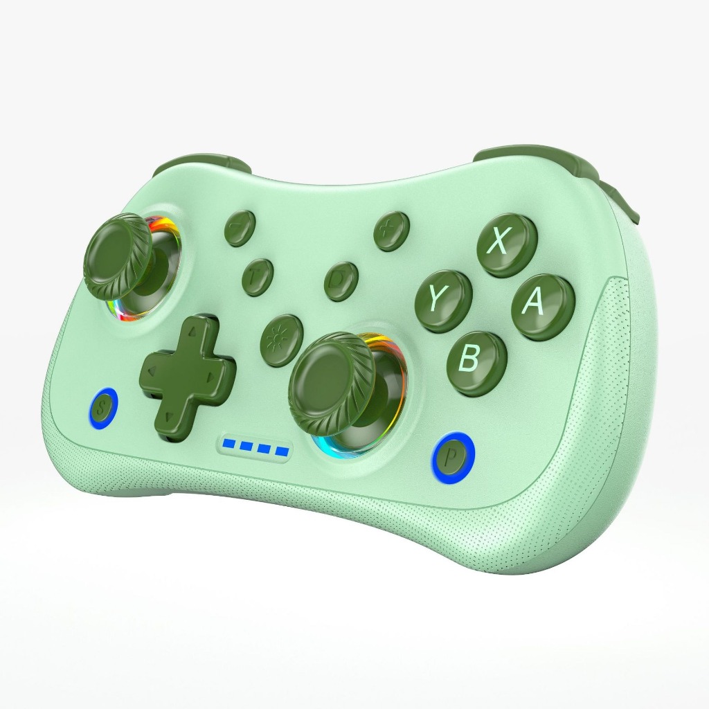 Switch mini จอยเกมบลูทูธ จอยจิ๋ว แบตเตอรี่ 400 mAh รองรับ เครื่องเกมพกพา / PC / Android / Switch / I