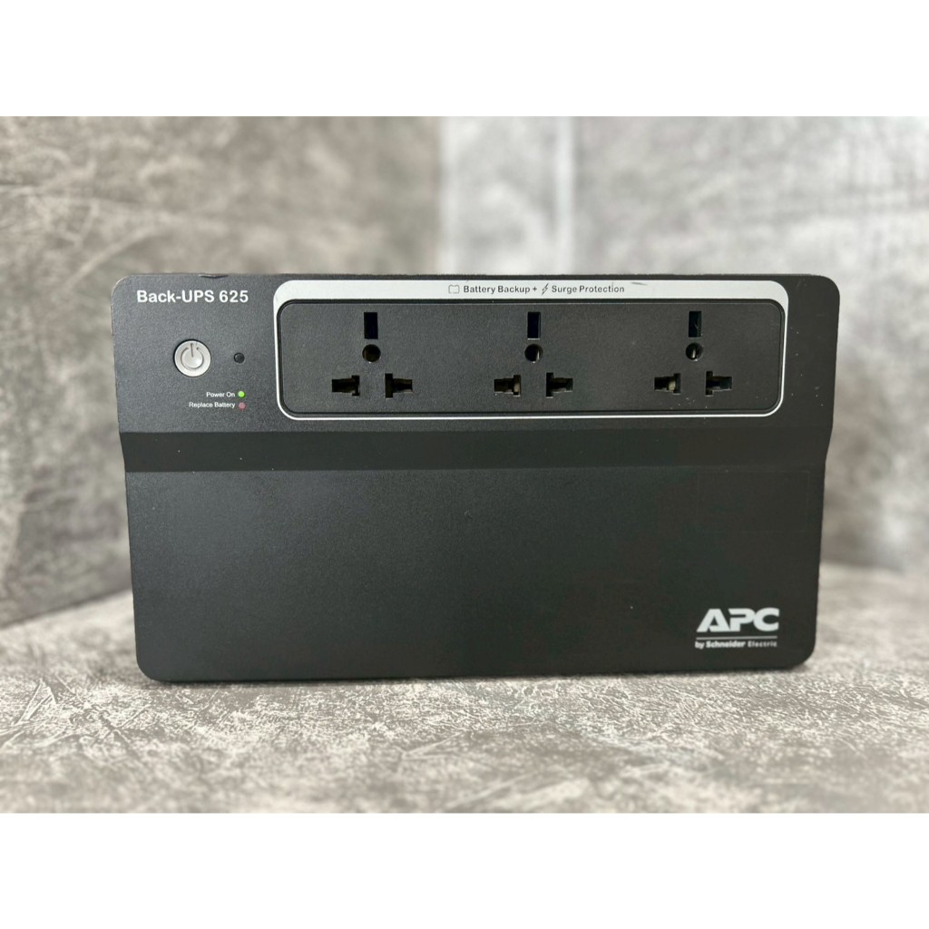 UPS APC Back 625 (ใช้งานปกติ / ไม่มี Battery) BX625CI-MS