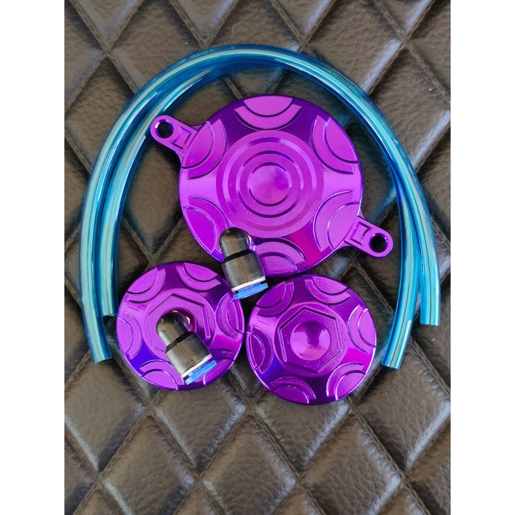 ฝาวาล์ว MIO/FINO ชุดใหญ่ พร้อมโอริง+หัวฟิตติ้ง+สายน้ำมัน - รูปที่ 3