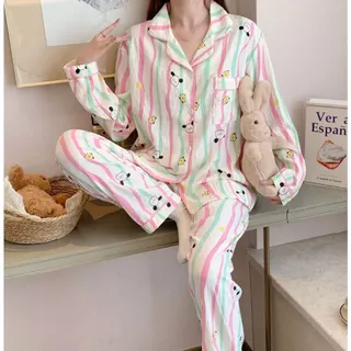 🔥ผ้าไหมญี่ปุ่น🔥อก 42-50 นิ้ว ไซร์ L-4XL ชุดนอนแขนยาว-ขายาว เนื้อผ้าเกรดพีเมี่ยม พร้อมส่งจากไทย