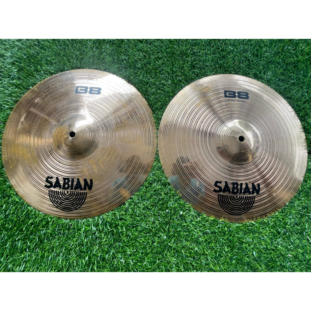 ไฮแฮท hihat sabian b8 14 นิ้ว ฉาบมือสอง (ใช้โค้ดส่วนดสั่งซื้อคุ้มๆ)