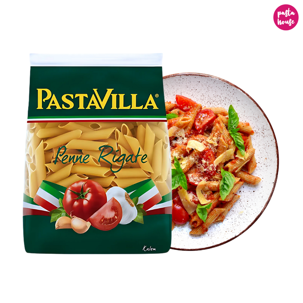 เส้นพาสต้า เพนเน่ Pasta Villa Penne Rigete 500g