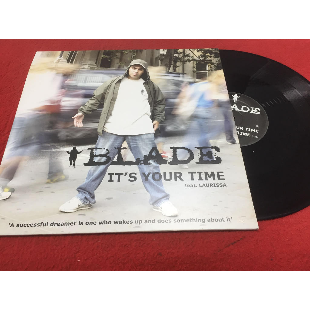 UK Hip Hop - Blade - It's Your Time ขนาด 12 นิ้ว LP B247