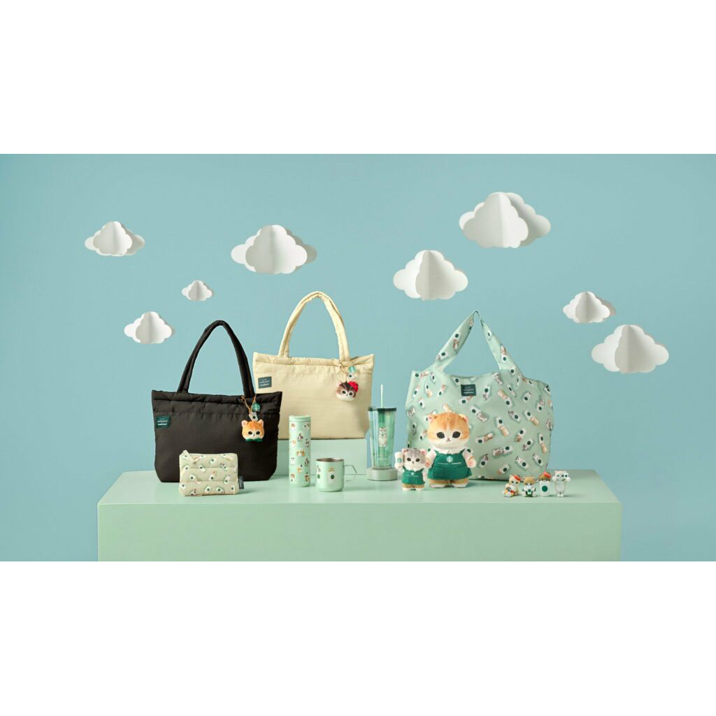 Mofusand™ + Starbucks® Classic Barista Plush Keychain