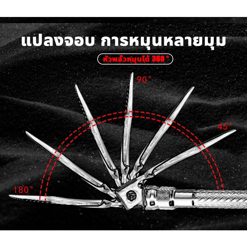 เพื่อนร่วมค่ายที่ดีสำหรับการตั้งแคมป์ในป่าNAZHAOSEN พลั่วเอนกประสงค์ พลั่วทหาร พลั่ว พลั่วอเนกประสงค์ พลั่วพับได้ พลั่วส - รูปที่ 5
