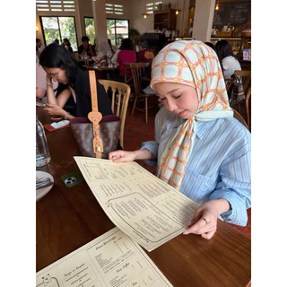 Maira Print Collection Printed | ฮิญาบพิมพ์ลาย ขนาด 115X115 ซม