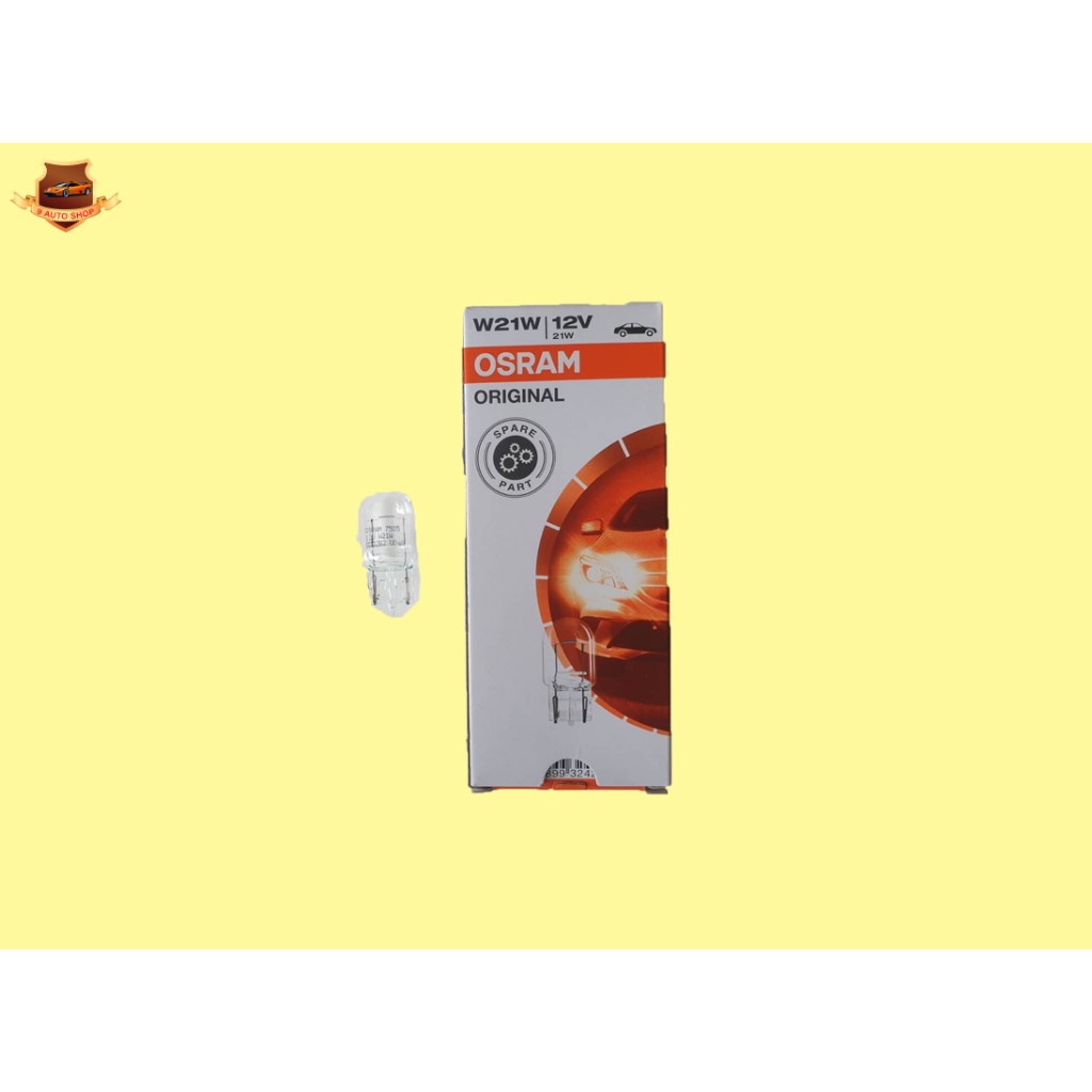 หลอดไฟเสียบ T20 12V 1ไส้ #7505 ยี่ห้อOSRAM ดวงละ60-