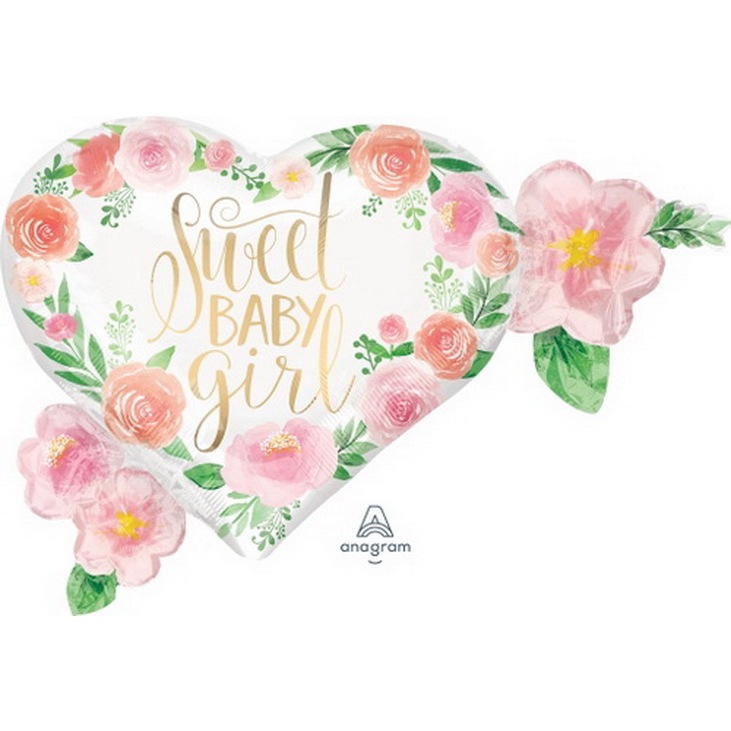 ลูกโป่งฟรอย Sweet Baby Girl