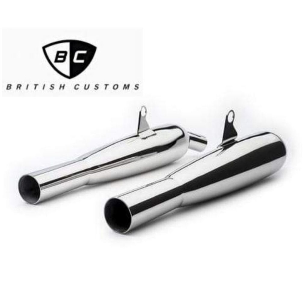 ปลายท่อ BC Sleeper Pro™ Slip On Exhaust for Bonneville T100/T120 ปี 2016-25 ขึ้นไป