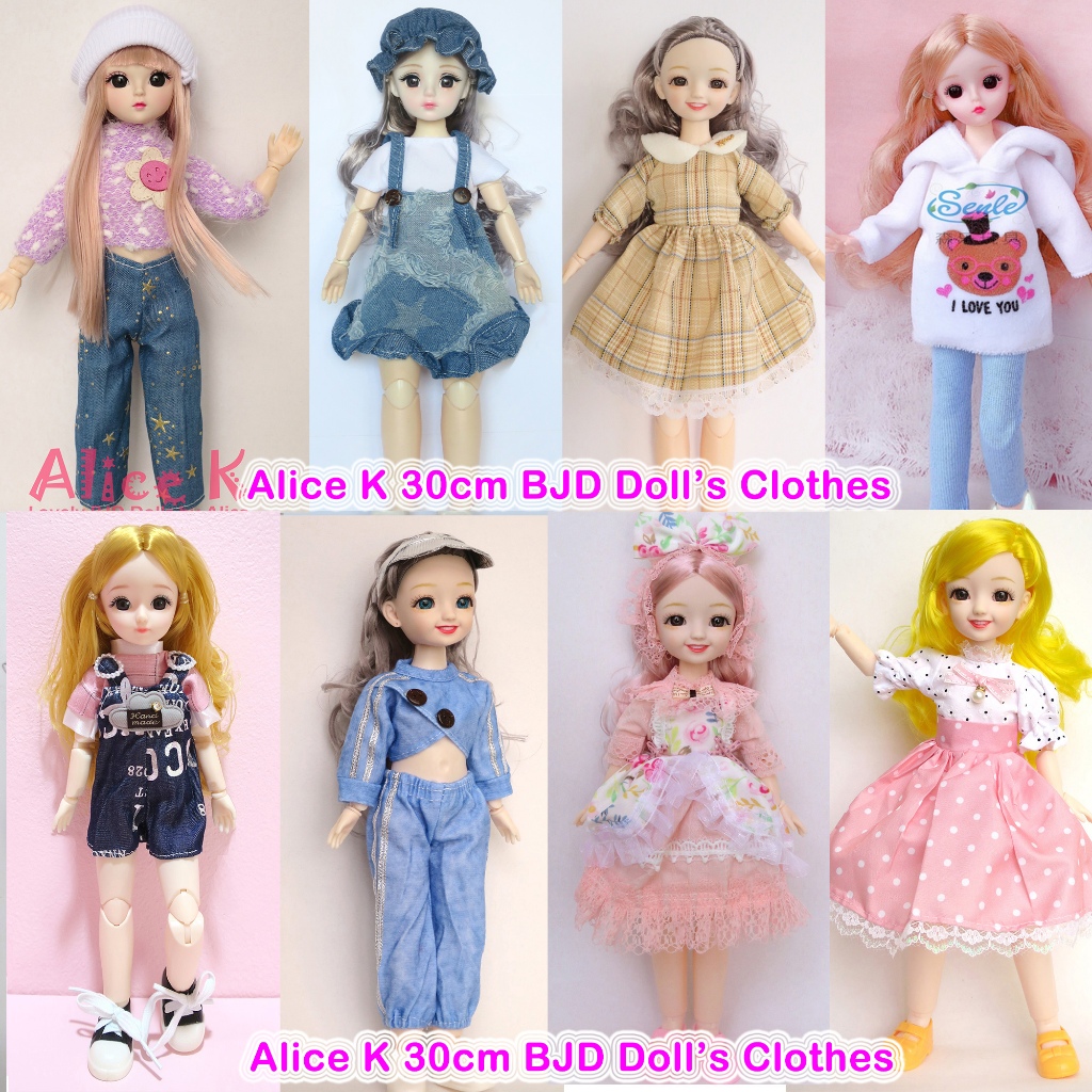 ชุดตุ๊กตา BJD 1:4 เด็ก ขนาด 30cm (Fat Body)  (ไม่รวมตุ๊กตาและรองเท้า)