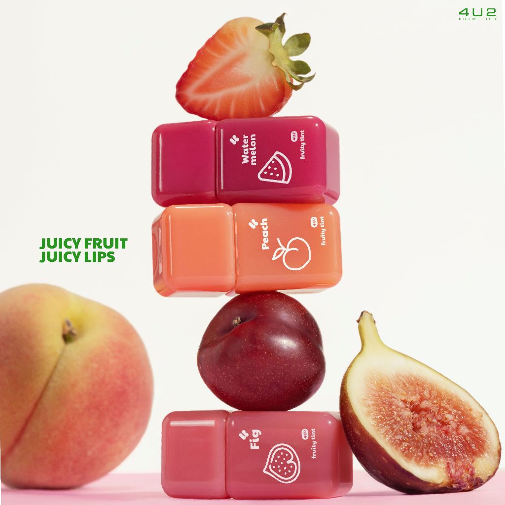 4U2 FRUITY TINT  ทินท์เนื้อเจล ฟรุตตี้ทินท์ 6 สีใหม่!