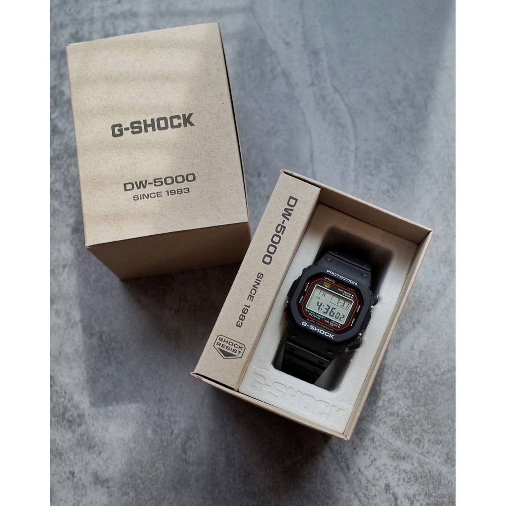 [SPECIAL PRICE | มีสินค้าพร้อมจัดส่ง] [MADE IN JAPAN] CASIO G-SHOCK DW-5000R-1A, DW-5000R-1, DW-5000
