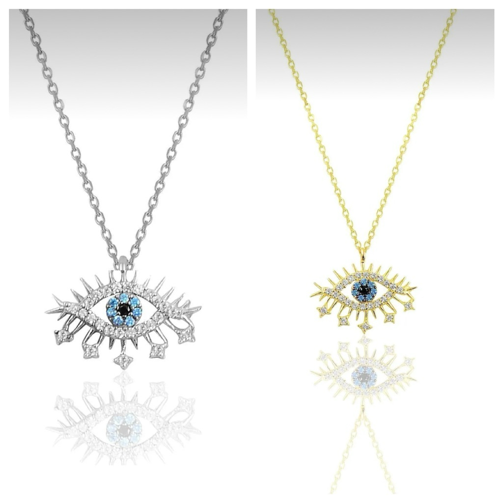 สร้อยคอ Evil Eye Silver 925 ของแท้จากตุรกี