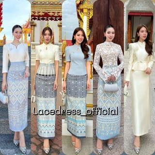 Nabi ชุดผ้าไทยแฟชั่นใส่ไปวัดทำบุญ