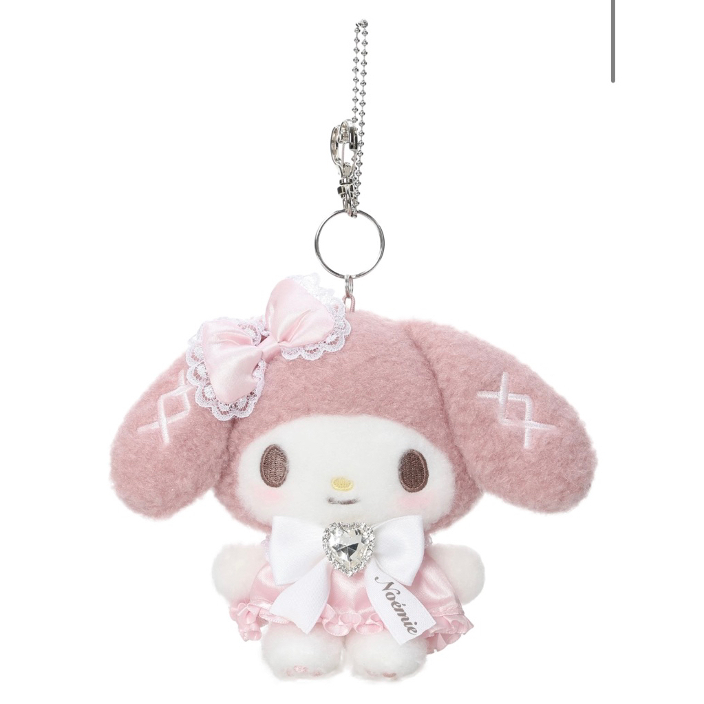 [Pre-order] พวงกุญแจ พวงกุญแจห้อยกระเป๋า คุโรมิ ซานริโอ้ NOEMIE My melody Cinnamoroll Kuromi Plush K