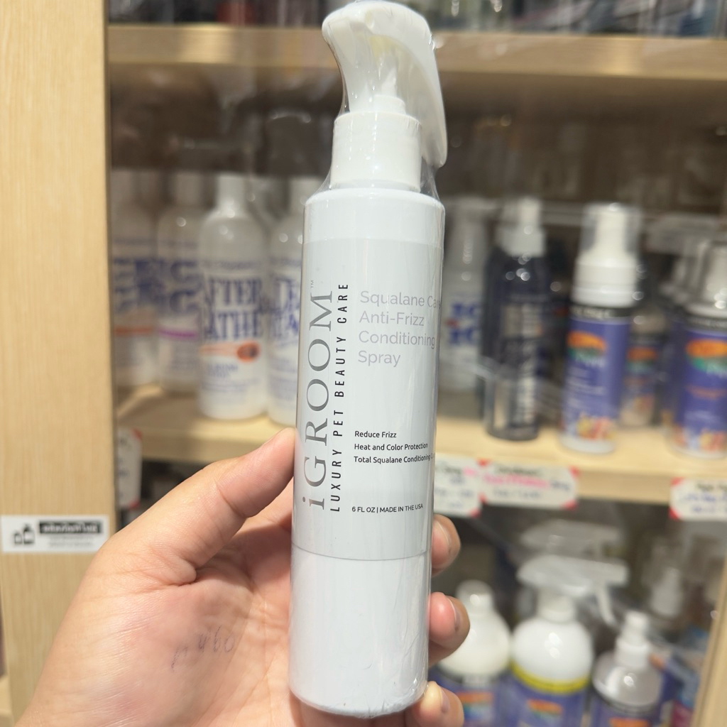 igroom luxury pet beauty care Squalane care Anti-Frizz 6oz