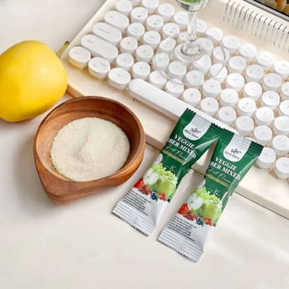พร้อมส่ง 𐙚 ไฟเบอร์ผักผลไม้รวม 𝟏 ห่อ 𝟑𝟎 ซอง 𝐕𝐄𝐆𝐆𝐈𝐄 𝐅𝐈𝐁𝐄𝐑 เวจจี้ ไฟเบอร์มิ้นมิ้น (ของแท้ร้านตัวแทน)