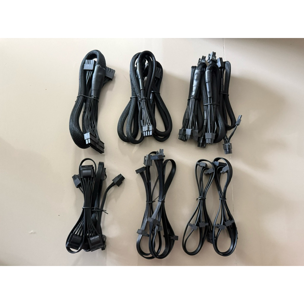 สาย PSU CORSAIR ของใหม่ ของแท้ SET แบบครบชุด (มีของพร้อมส่ง)