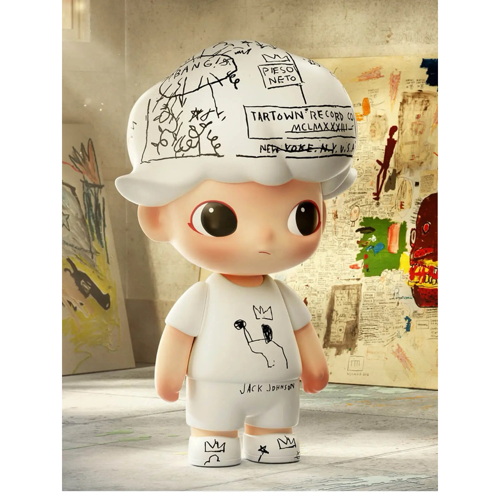 MEGA COLLECTION 1000% JUST DIMOO x JEAN-MICHEL BASQUIAT POP MART