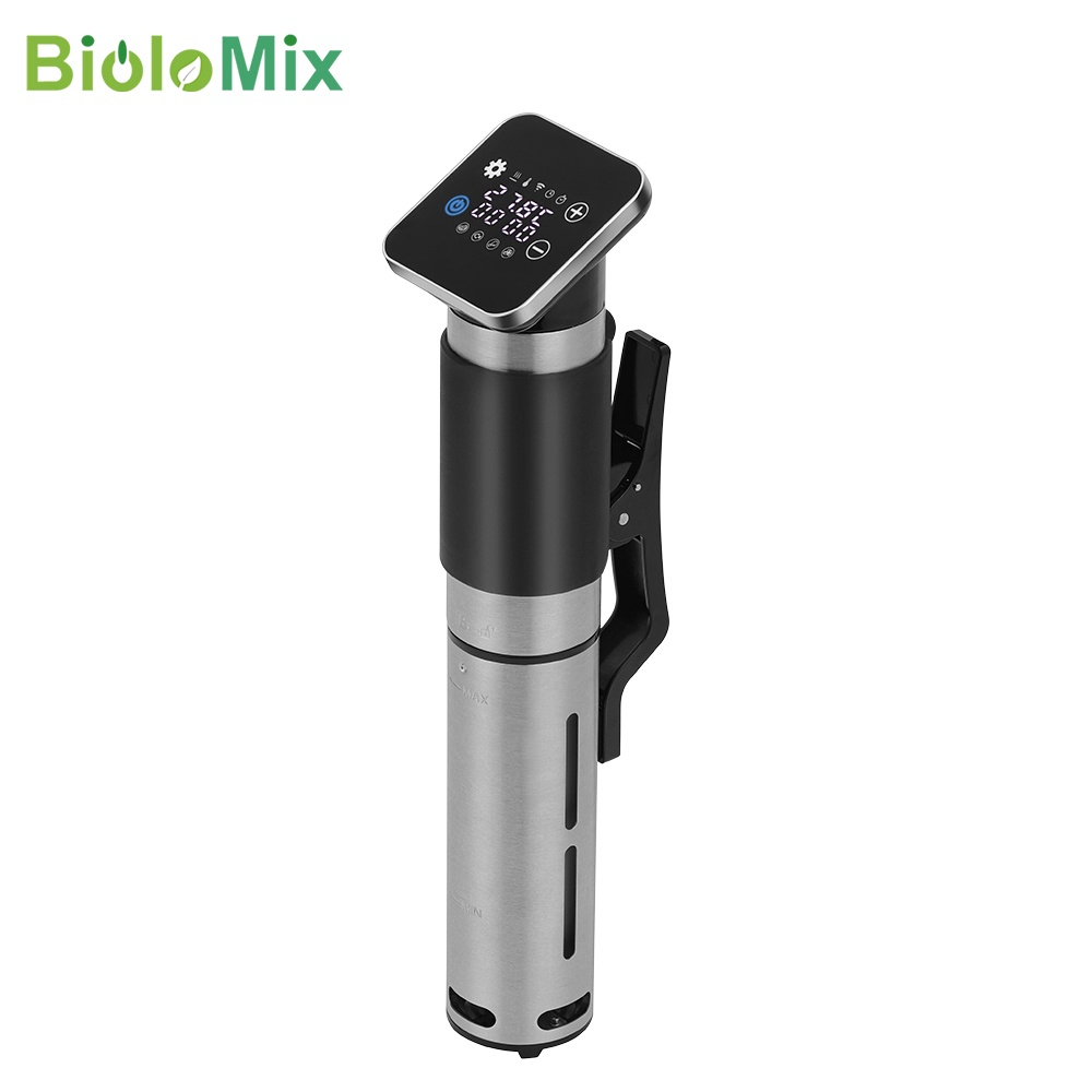 Biolomix 5th Generation WiFi APP เครื่องซูวี Sous Vide ซูวี อาหาร สเต็ก เครื่องทำอาหารสูญญากาศ IPX7 