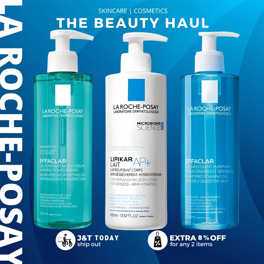 La Roche-Posay Acne Purifying Cleansing Body Wash 400ml/La Roche-Posay AP+ Shower Gel/La Roche-Posay