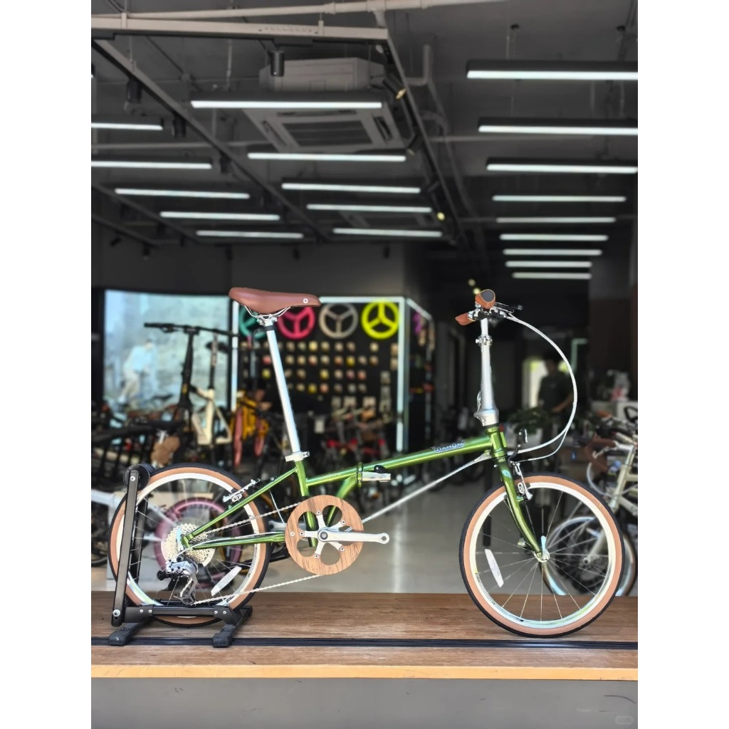 *ผ่อนได้ คอยน์คืน* DAHON Boardwalk D10 จักรยานพับได้ เฟรมโครโมลี่ 10 สปีด ล้อ 20"