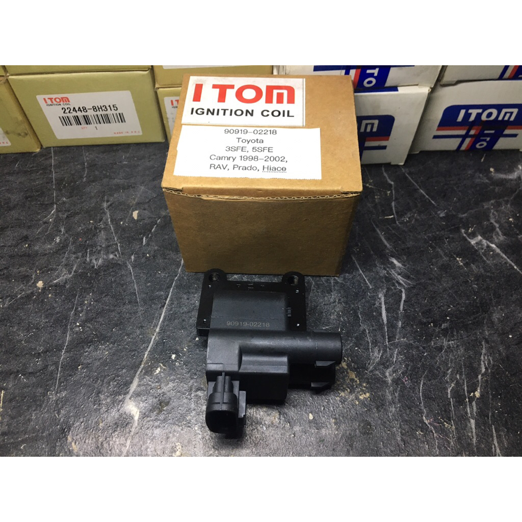 คอล์ย จุดระเบิด ingition Coil Toyota 90919-02218 3SFE 5SFE Camry RAV Pardo Hiace Corolna