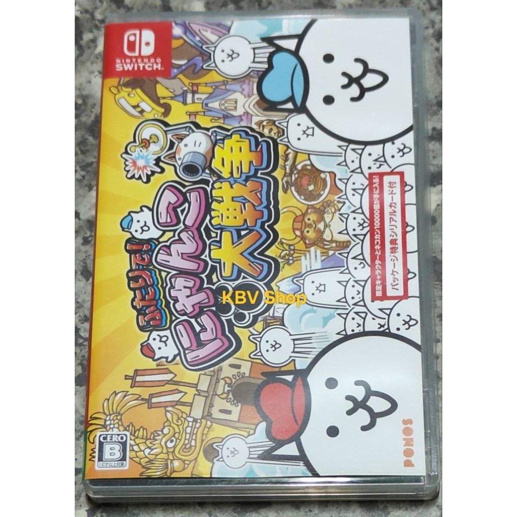(⚡มือ 2 พร้อมส่ง⚡)NSW : The Battle Cats มือสอง มีภาษาอังกฤษ