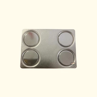 ⭐️แม่เหล็กใหญ่ 4ช่อง ขนาด 55x40 mm ติดเครื่องหมายข้าราชการ ราคาถูก⭐️