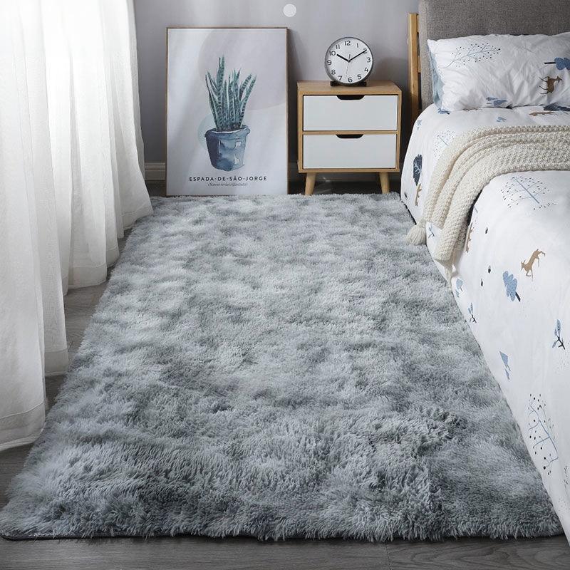 BA 🔥160x120 cm พรม พรมห้องนั่งเล่น พรมห้องนอน พมปูพื้นห้อง ผ้าปูพื้นพรมก พรหมปูพื้น ขนนิ่ม มีหลายขนาด ตกแต่งสวย COD