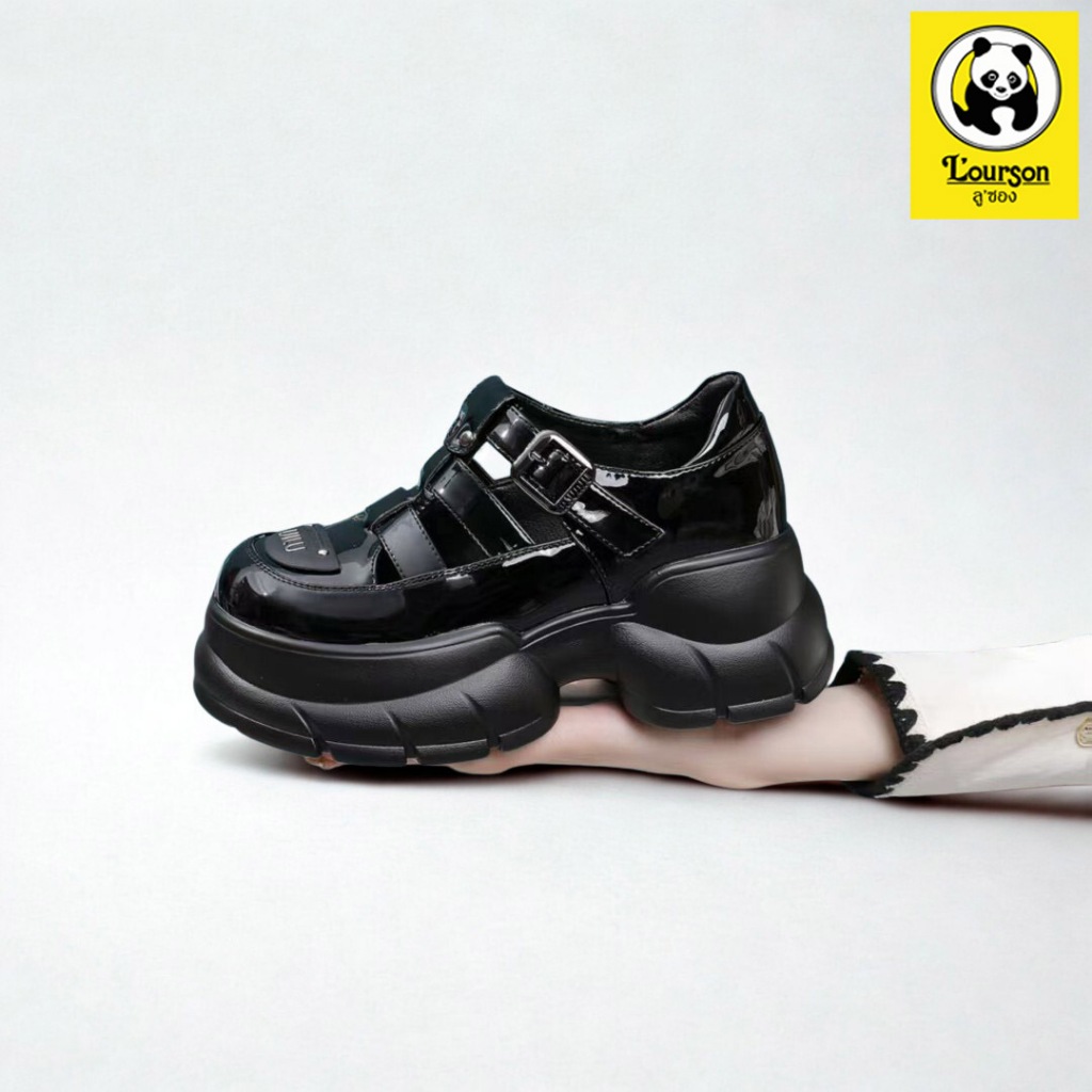 L'ourson (ลู ซอง) 4754-004 รองเท้าโลฟเฟอร์ผู้หญิง ดีไซน์เกาหลี ใส่ทำงาน ออกงาน หรือใส่เที่ยว