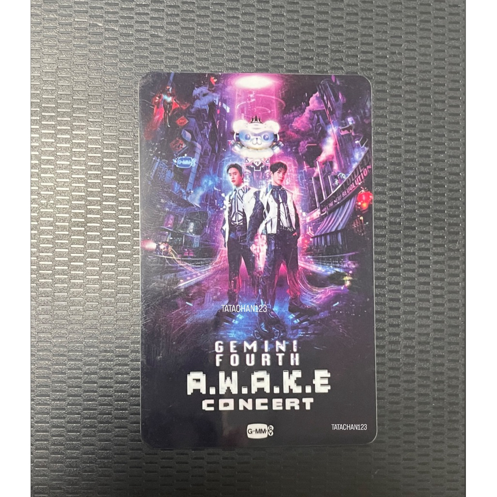 (30 AUG) บัตรคอนเสิร์ต GEMINI FOURTH AWAKE Concert #GFAWAKEConcert