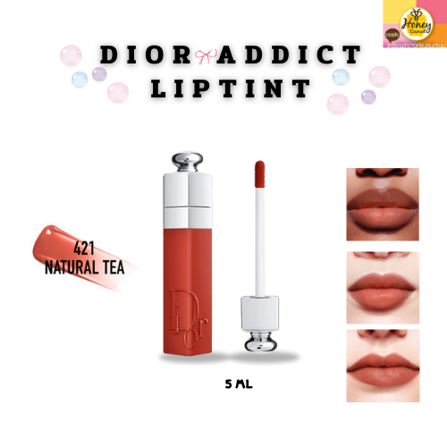 Di0r Aิิict Lip Tint 5ml #421 Natural Tea (No box)