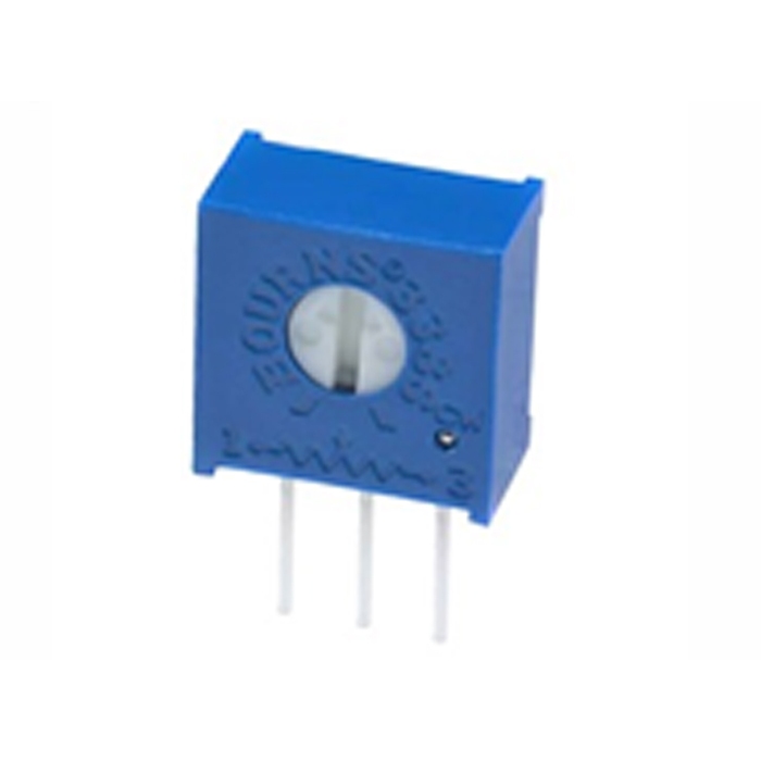 Bourns, 5kΩ, Through Hole Trimmer Potentiometer 0.5W Side Adjust Bourns, 3386, VR เกือกม้า 5 Kohm (5