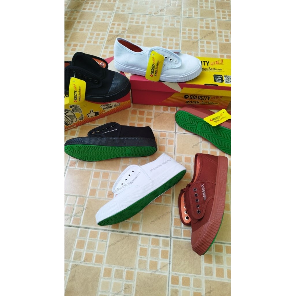 GoldCityรองเท้าผ้าใบรุ่น205s