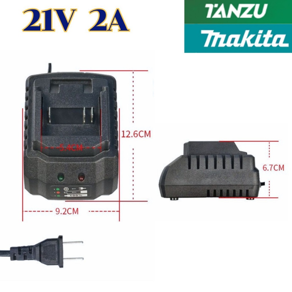 แท่นชาร์จแบตไร้สาย  มากีต้า  TANZU  21V 2A // D