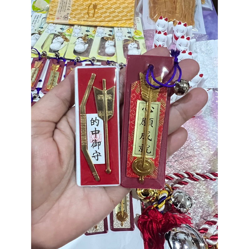 เครื่องรางญี่ปุ่น เก็บโค้ดลดในไลฟ์ เครื่องรางธนูของแท้จากศาลเจ้าไคจูอินาริ เครื่องรางกดบัตรคอนเสิร์ต - รูปที่ 3