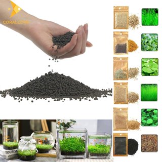 coralcoveshop ดินไม้น้ำ 300g เมล็ดหญ้าน้ำ เมล็ดไม้น้ำ ปุ๋ยไม…