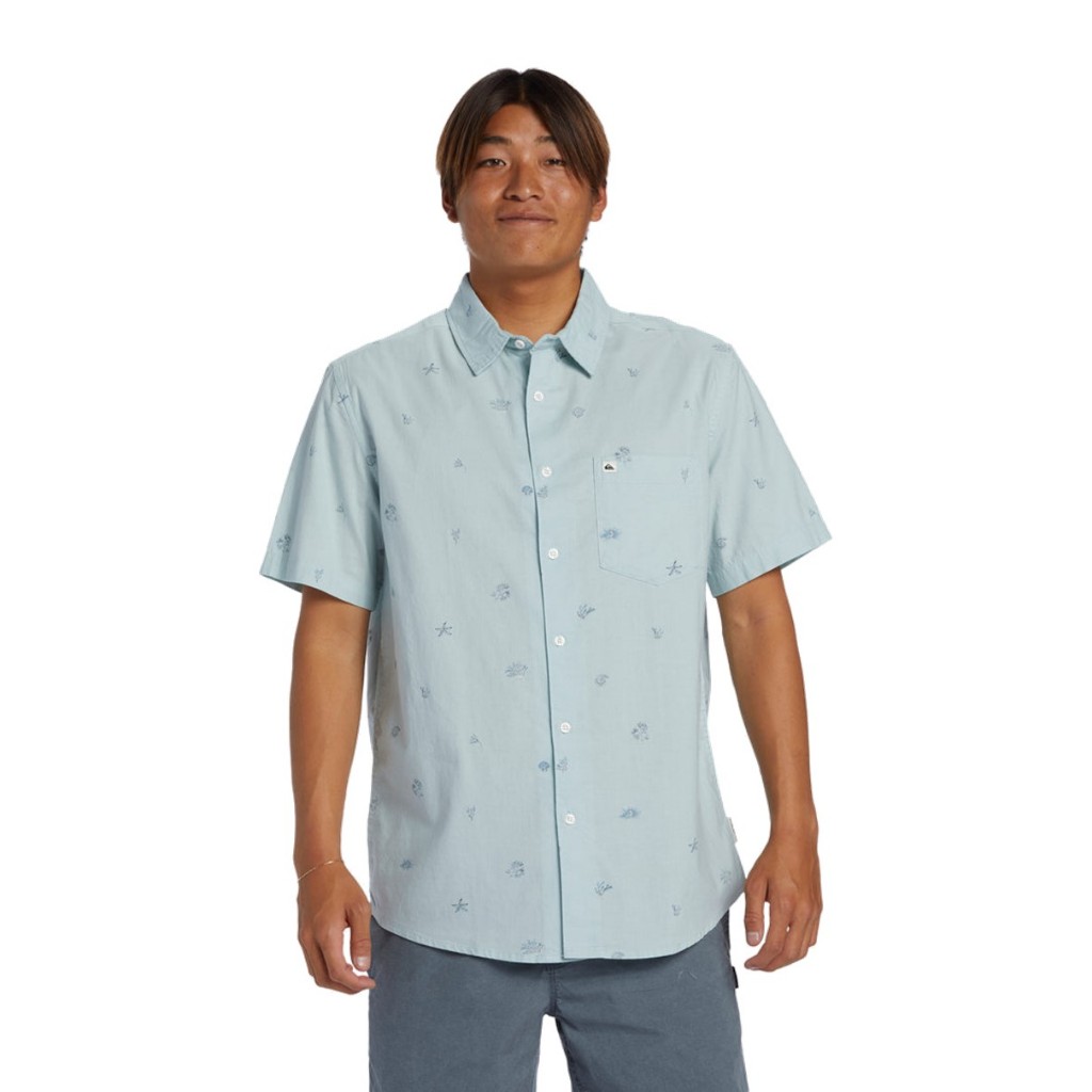 Quiksilver เสื้อเชิ้ตแขนสั้นสำหรับผู้ชาย APERO CLASSIC 242 AQYWT03312-BFE7