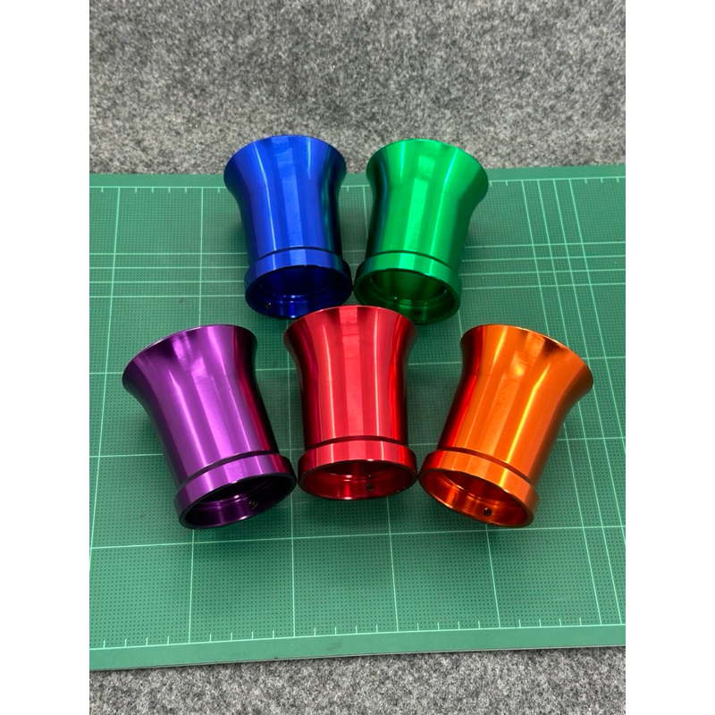 ปากแตรCBR250ปากแตรแต่งตัวยาวใส่เรือนลิ้นเร่งCBR250และCRF250ปากแตรยาว80มิล