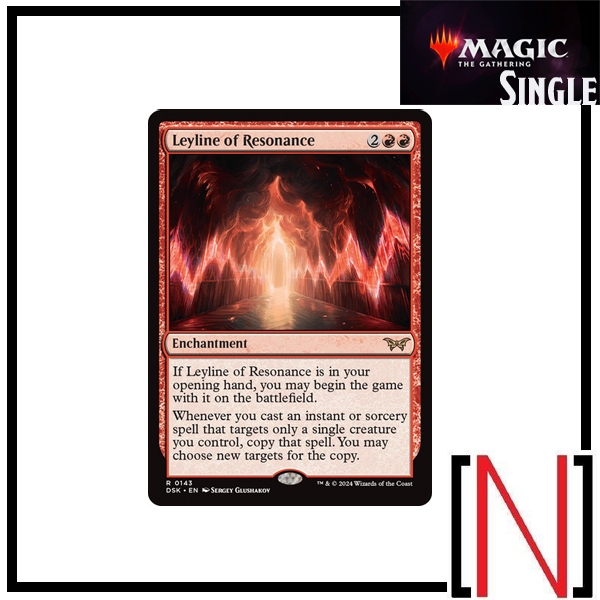 [MTG][Single][DSK] Leyline of Resonance ระดับ Rare [ภาษาอังกฤษ]
