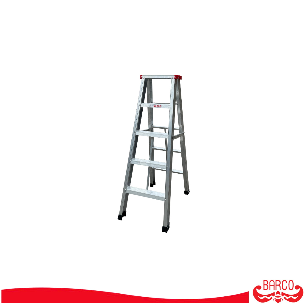 BARCO LITE บันไดอลูมิเนียม ขึ้น 2 ทาง 5 ขั้น 1.25 เมตร