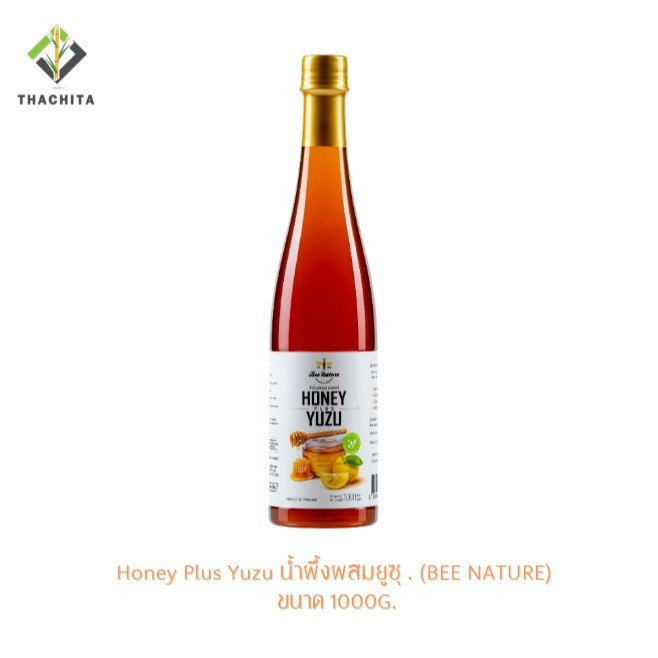 Honey Plus Yuzu (BEE NATURE)  น้ำผึ้งผสมยูซุ . ขนาด 1000G.