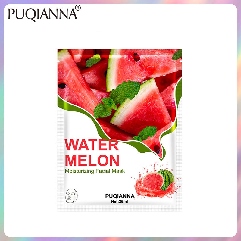 มาส์กหน้าสารสกัดจากแตงโม PUQIANNA ให้ความชุ่มชื้นและบรรเทาผิว