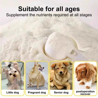 【CAT&DOG】ลูกสุนัขลูกแมว 300 กรัมลูกแมวแพะผงโปรตีนสูงสุนัขอาหารแมวอาหารแพะนมสำหรับแมวสุนัข
