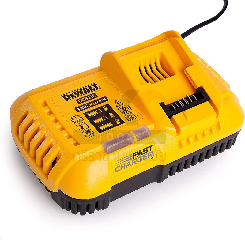 แท่นชาร์จ 10.8V-18V Max 6.0Ah DCB118 (ชาร์จเร็ว) DEWALT
