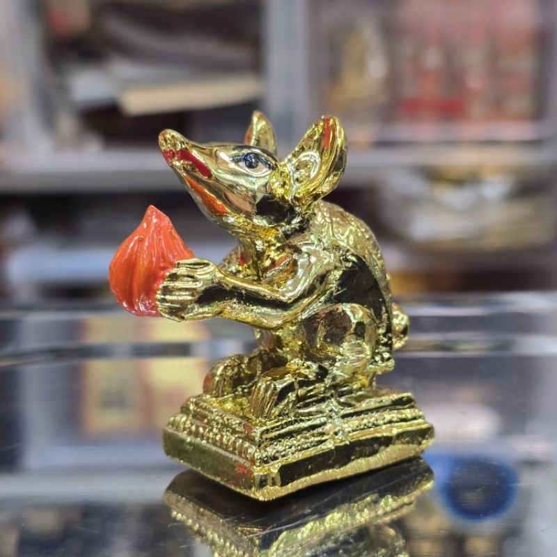 A&R Tewa Bucha หนูมุสิกะแบบอินเดีย_ตัวละ_ชุบหุ้มทอง_เล็ก - รูปที่ 6