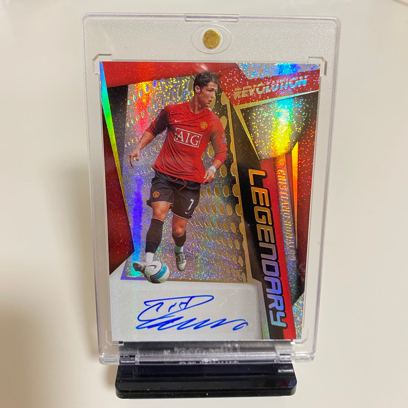 การ์ดบอลPanini ลายเซ็นCristiano Ronaldo